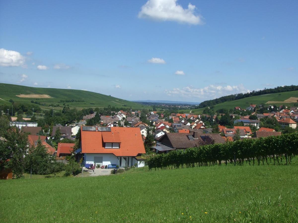 Ferienwohnung Toska Pfaffenweiler Exterior foto
